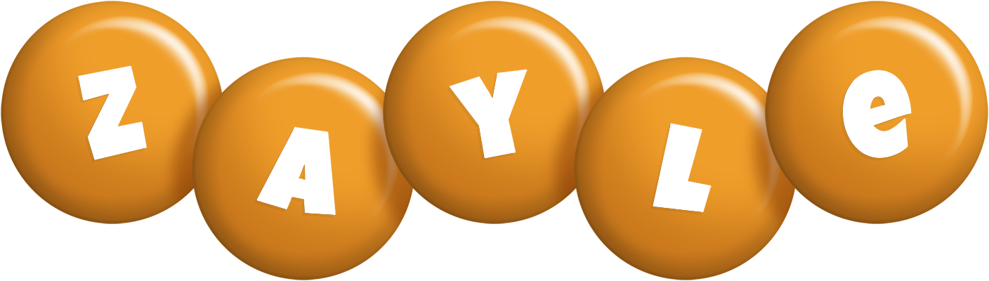 Zayle candy-orange logo