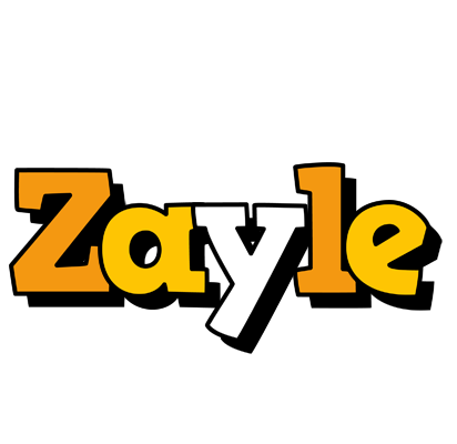 Zayle cartoon logo