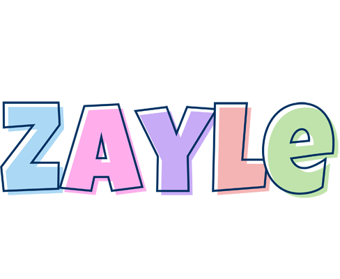 Zayle pastel logo