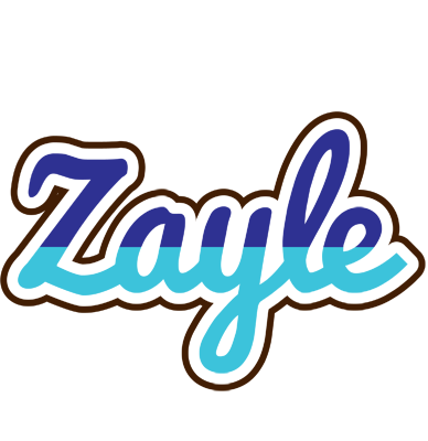 Zayle raining logo