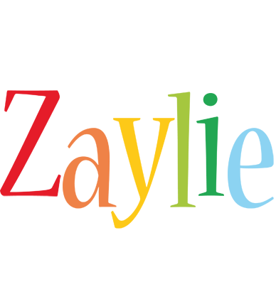 Zaylie birthday logo