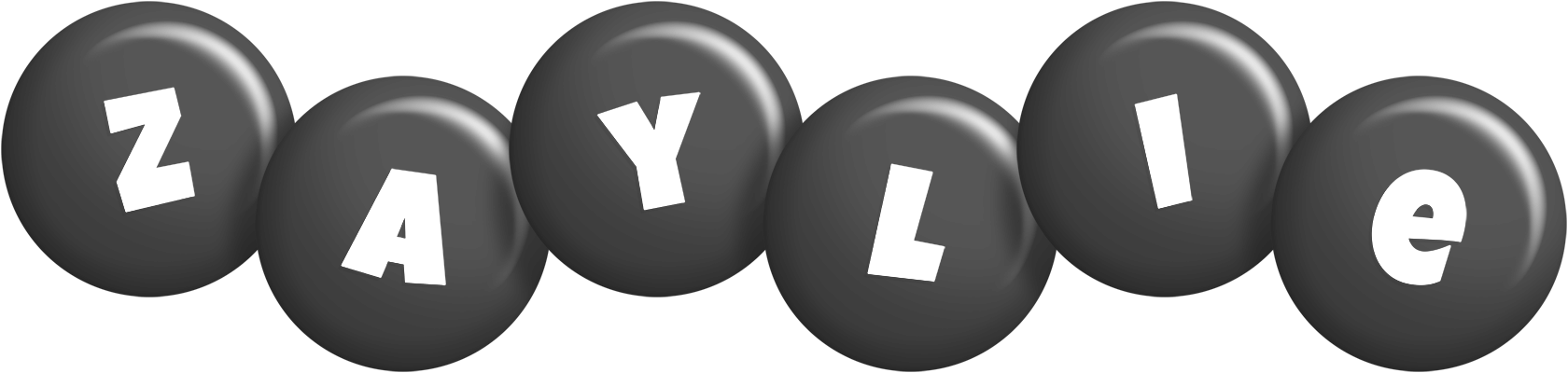 Zaylie candy-black logo