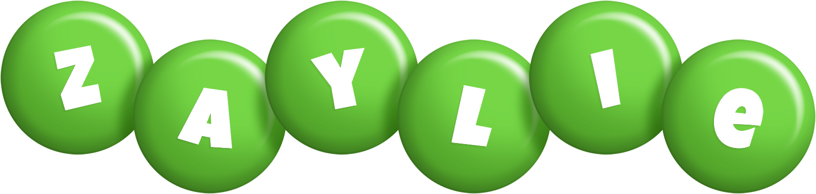 Zaylie candy-green logo