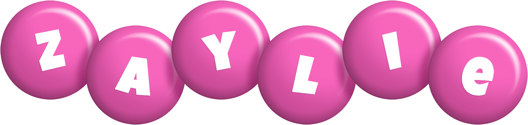 Zaylie candy-pink logo