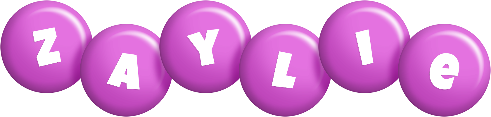 Zaylie candy-purple logo