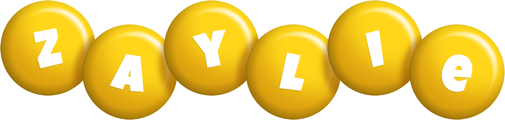 Zaylie candy-yellow logo