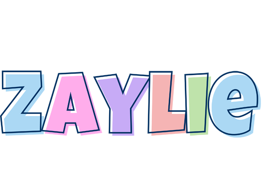 Zaylie pastel logo