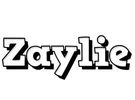 Zaylie snowing logo