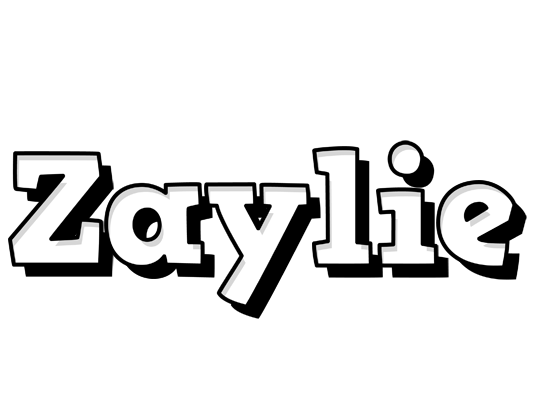 Zaylie snowing logo