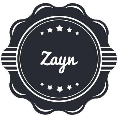 Zayn badge logo