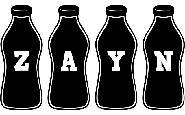 Zayn bottle logo