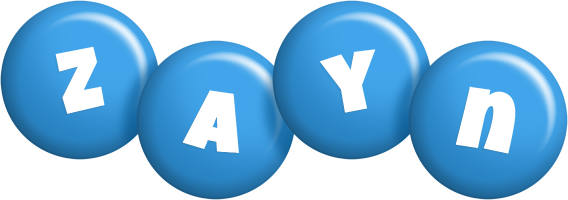 Zayn candy-blue logo