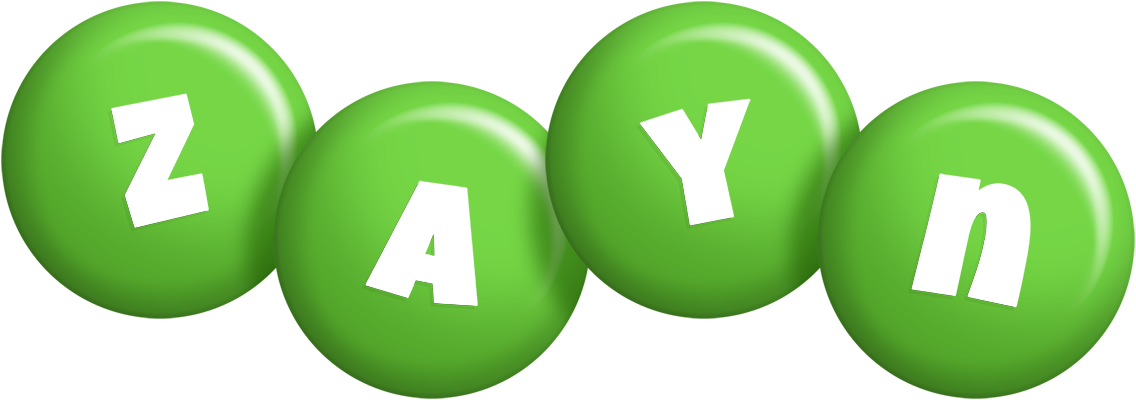 Zayn candy-green logo