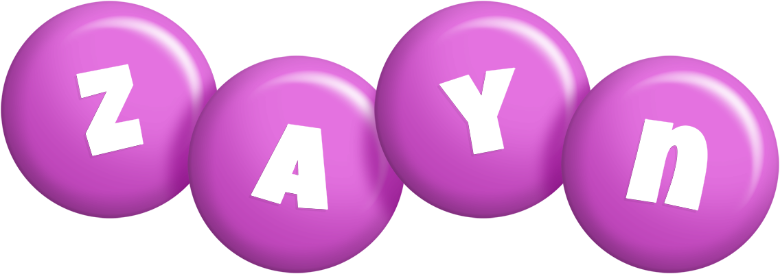 Zayn candy-purple logo