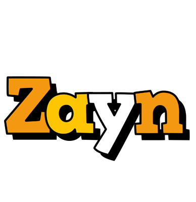 Zayn cartoon logo