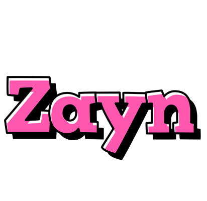 Zayn girlish logo