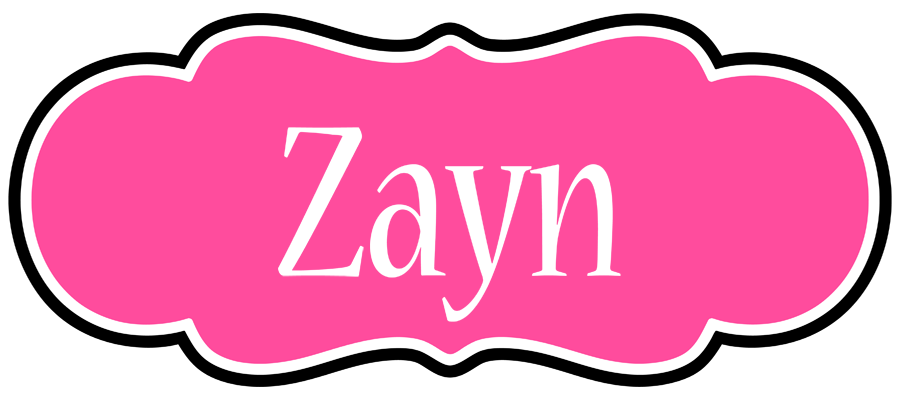 Zayn invitation logo