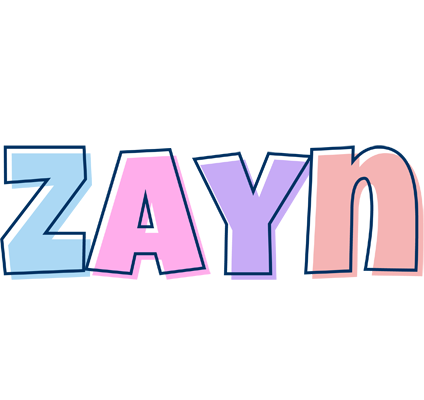 Zayn pastel logo