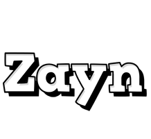 Zayn snowing logo