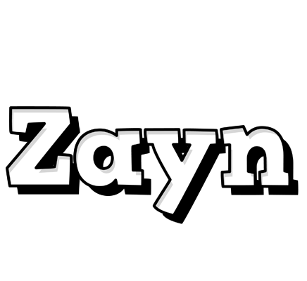 Zayn snowing logo