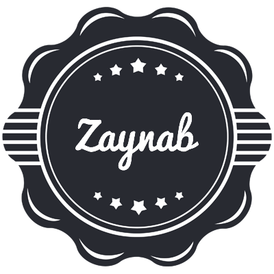 Zaynab badge logo