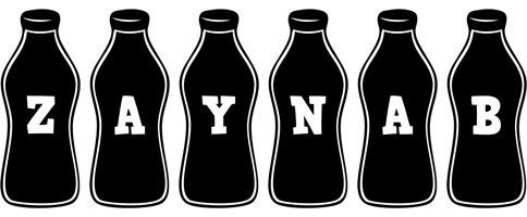 Zaynab bottle logo