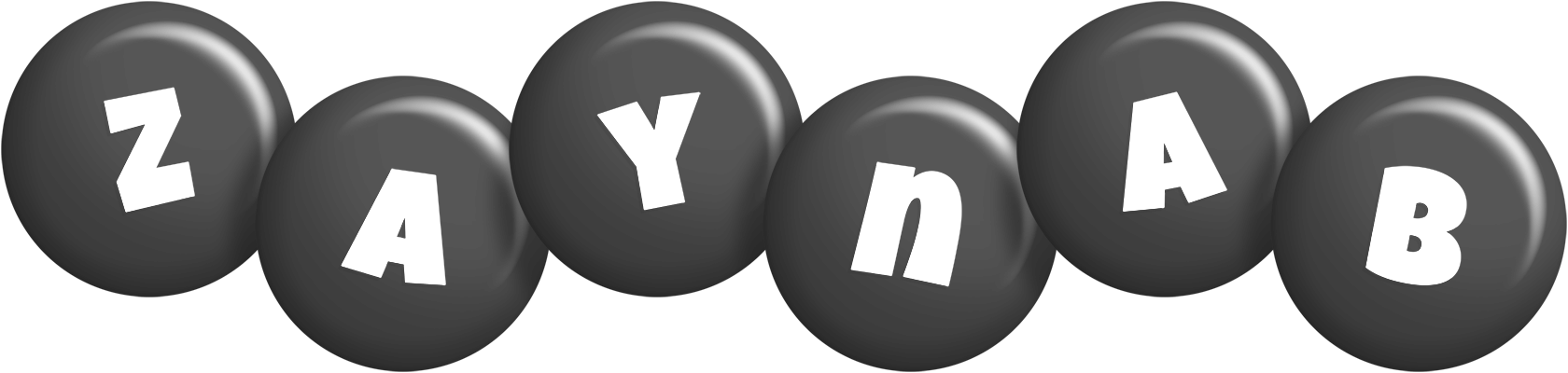 Zaynab candy-black logo