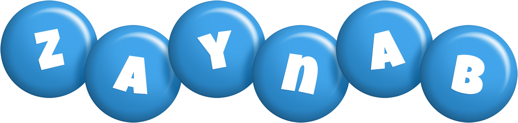 Zaynab candy-blue logo