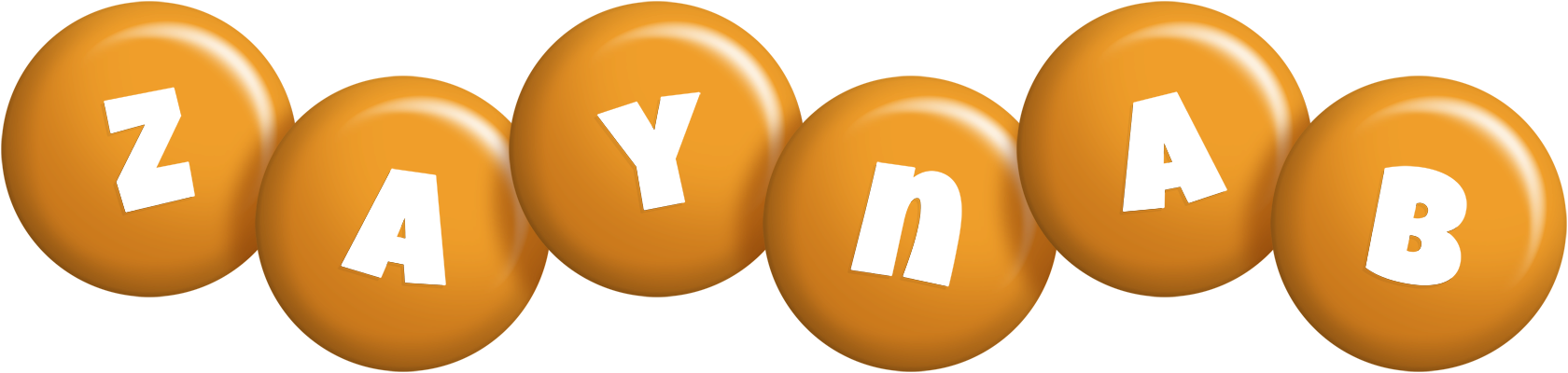 Zaynab candy-orange logo