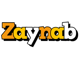 Zaynab cartoon logo