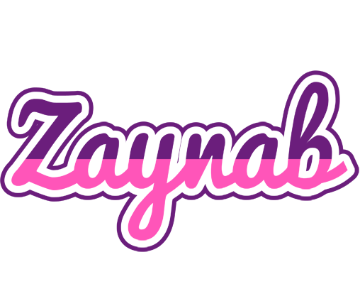 Zaynab cheerful logo