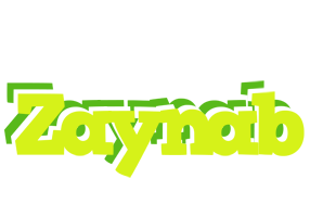 Zaynab citrus logo