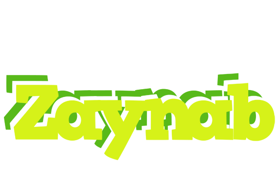 Zaynab citrus logo