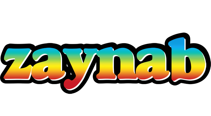 Zaynab color logo