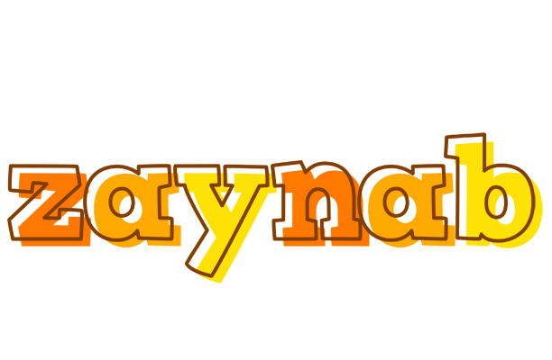 Zaynab desert logo