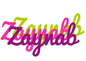 Zaynab flowers logo