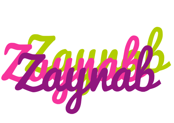 Zaynab flowers logo