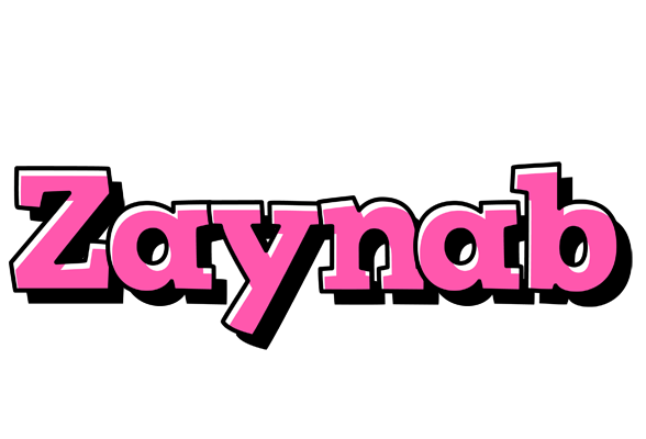 Zaynab girlish logo