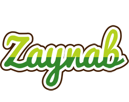 Zaynab golfing logo