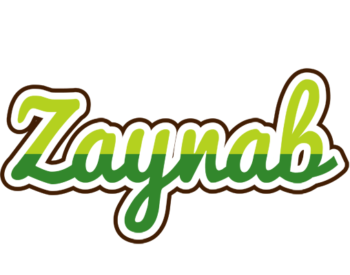 Zaynab golfing logo