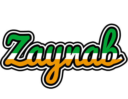 Zaynab ireland logo