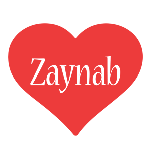 Zaynab love logo