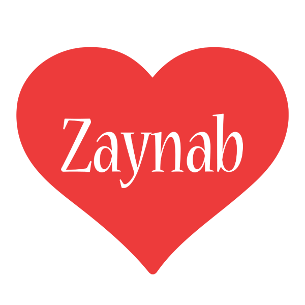 Zaynab love logo