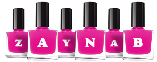 Zaynab nails logo