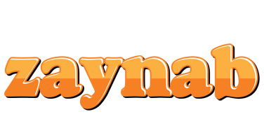 Zaynab orange logo