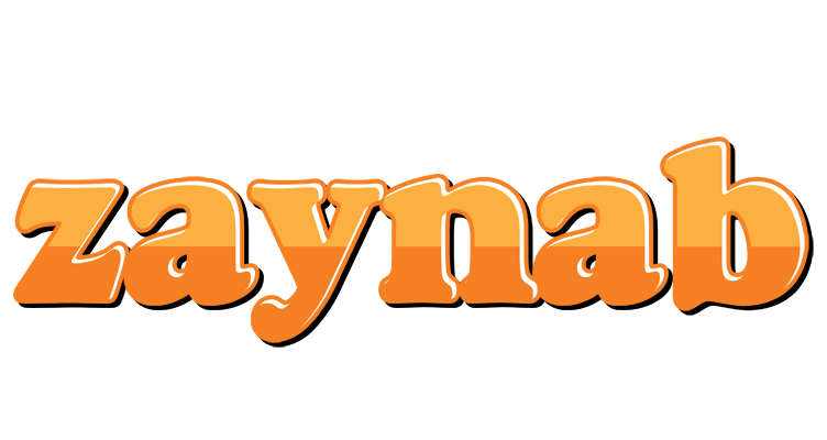 Zaynab orange logo