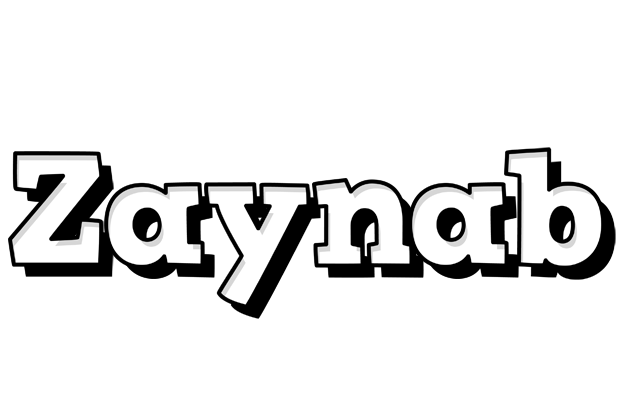 Zaynab snowing logo