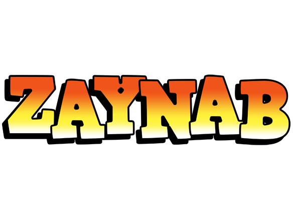 Zaynab sunset logo