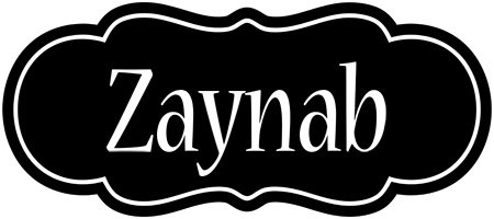 Zaynab welcome logo