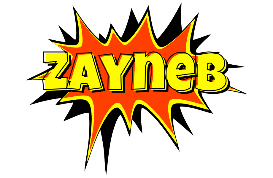 Zayneb bazinga logo